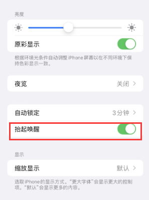 桐庐苹果授权维修站分享iPhone轻点无法唤醒怎么办