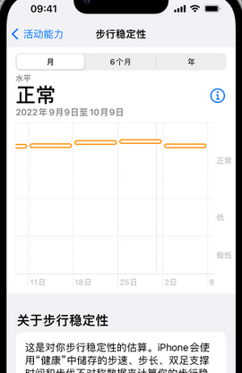 桐庐iPhone手机维修如何在iPhone开启'步行稳定性通知'