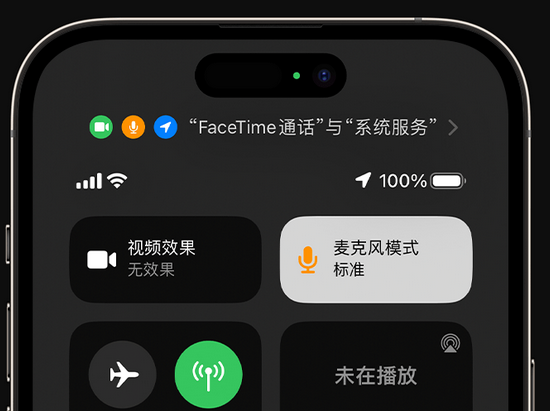 桐庐苹果授权维修网点分享iPhone在通话时让你的声音更清晰 