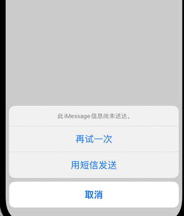 桐庐apple维修iPhone上无法正常发送iMessage信息