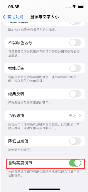 桐庐苹果15维修店分享iPhone 15 Pro系列屏幕亮度 