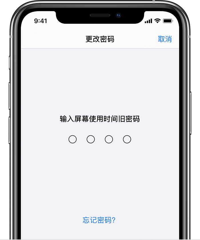 桐庐苹果手机维修分享iOS 14 忘记屏幕使用时间密码怎么办 